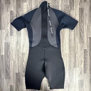 Body Glove PRO 3 2/1mm Men’s Short Sleeve Spring Wetsuit Black Size L Surf Swim